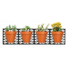 Wall Hanging Planters Set - Indoor Outdoor Customizable Wall Planter Pot Set