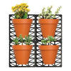 Wall Hanging Planters Set - Indoor Outdoor Customizable Wall Planter Pot Set