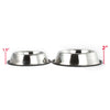 2 Pack Stainless Steel 32 Oz. & 16 Oz. Pet Bowl - Dog Cat Food Bowls