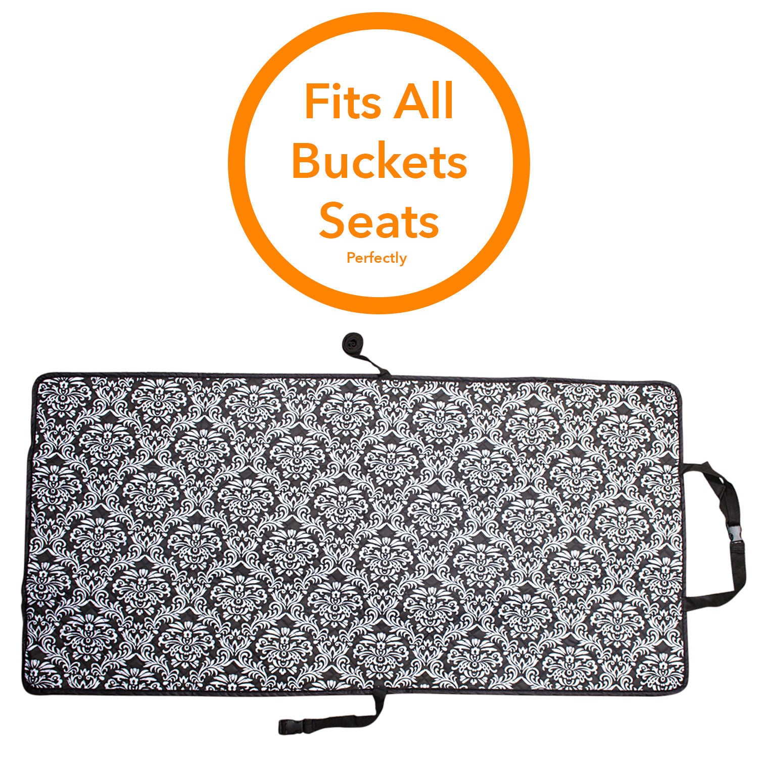 Car Bucket Seat Cover -Seat Protection Covers for Pet & Dog - Damask Design
