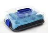 24 Cupcake Carrier Caddy - Cupcake Holder Set With Pan, Tongs & Cupcake Stand