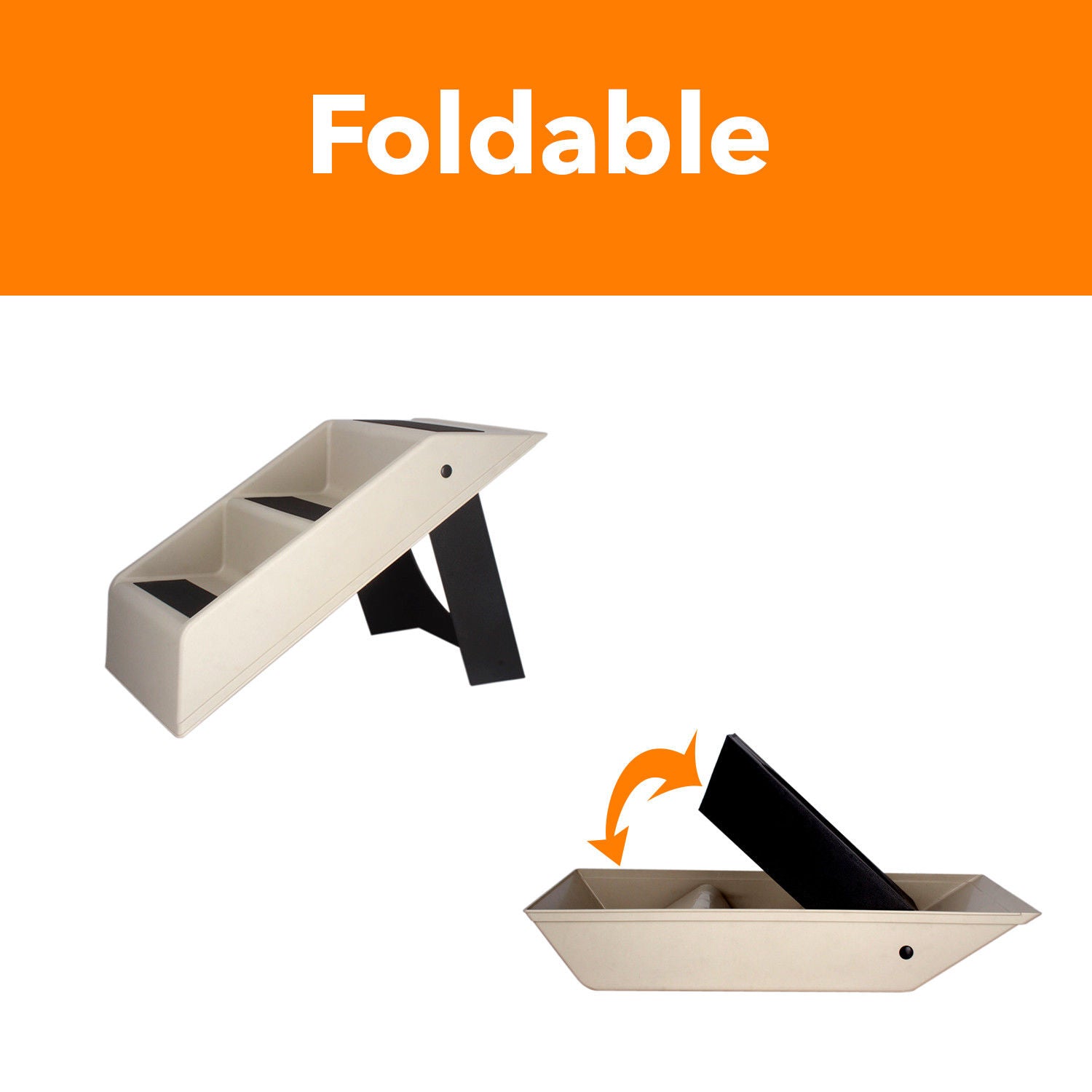 Folding Dog Stairs / Dog Steps – 3 Step Dog Ladder / Pet Stair