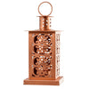 Metal Copper Moroccan Lantern Candle Holder - Tea Light Candle Holder
