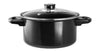 Professional Quality Nonstick Carbon Steel 7 pcs. Cookware Set - Black