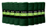12 Pack of Imperial Home 50 x 60 Inch Ultra Soft Fleece Throw Blanket - Dark Green