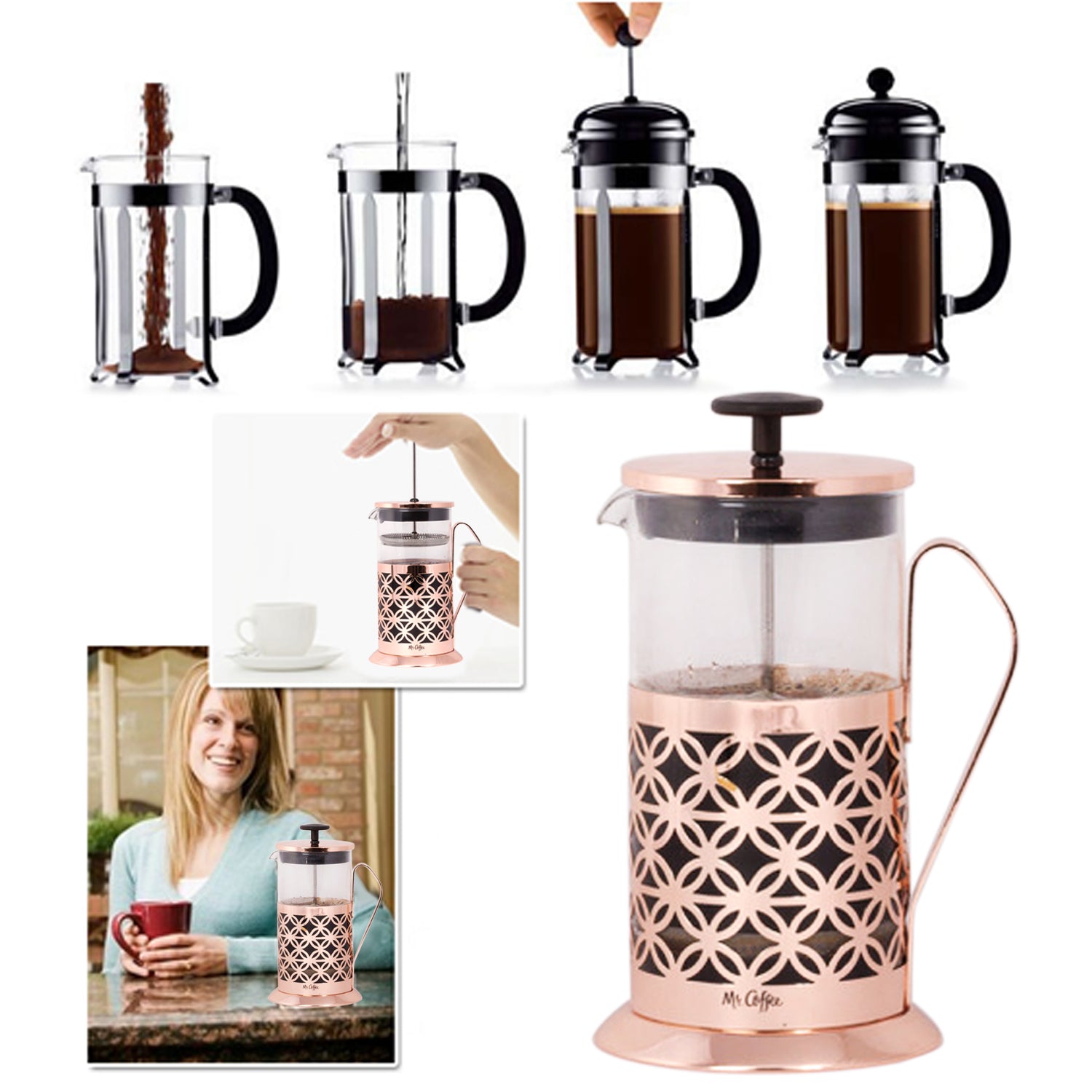 French Press Coffee Maker - Press Coffee Maker – Coffee Press Coffee Makers - Coffee French Press