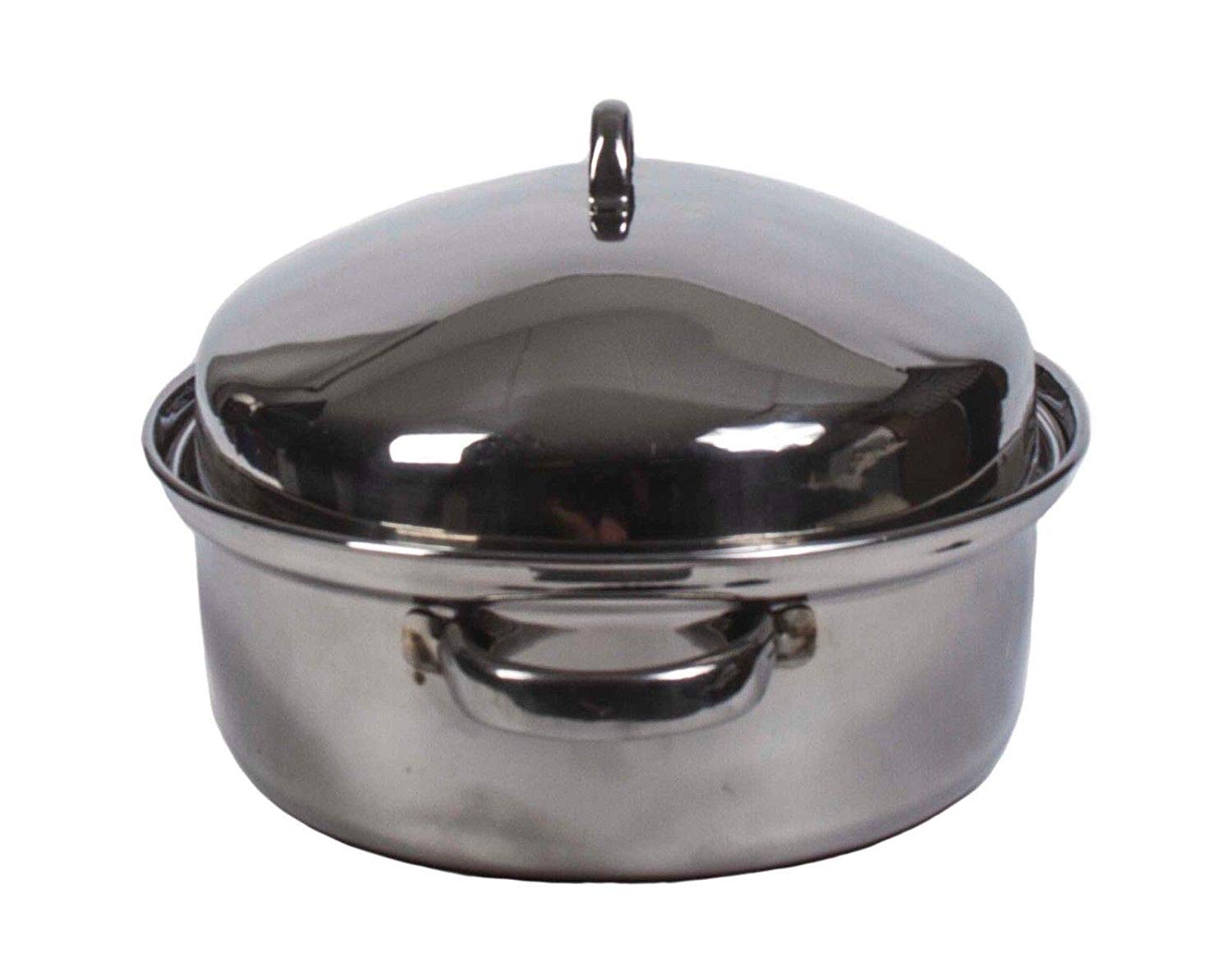 Oval Roaster Pan with Lid – Oven Roaster Pans – Roasting Pan with Lid – Stainless Steel Roasting Pan