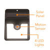 New Motion Sensor Light Pack – LED Solar Lights – Solar LED Lights – LED Outdoor Lights for Patio, Walkway, Front Door & More - Solar LED Lights Outdoor/Indoor (2 Pack)