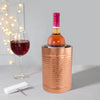 Copper Double Wall Wine Cooler – Insulated Cooler Ice Bucket – Champagne Bucket or Wine Chiller Bottle Cooler