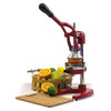 Home Cast Iron Manual Juicer – Juice Press Lemon Citrus Juicer – Hand Fruit Squeezer Orange Juicer (Red)