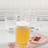 4 Beer Glasses – Beer Mug Set of 4 – Glass Mug 23 oz Beer Glass Set of 4 – Dishwasher Safe & Thick Beer Glasses