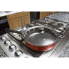 11” Non Stick Deep Frying Pans – Large Deep Pan with Lid – Nonstick Deep Fry Pans – Re