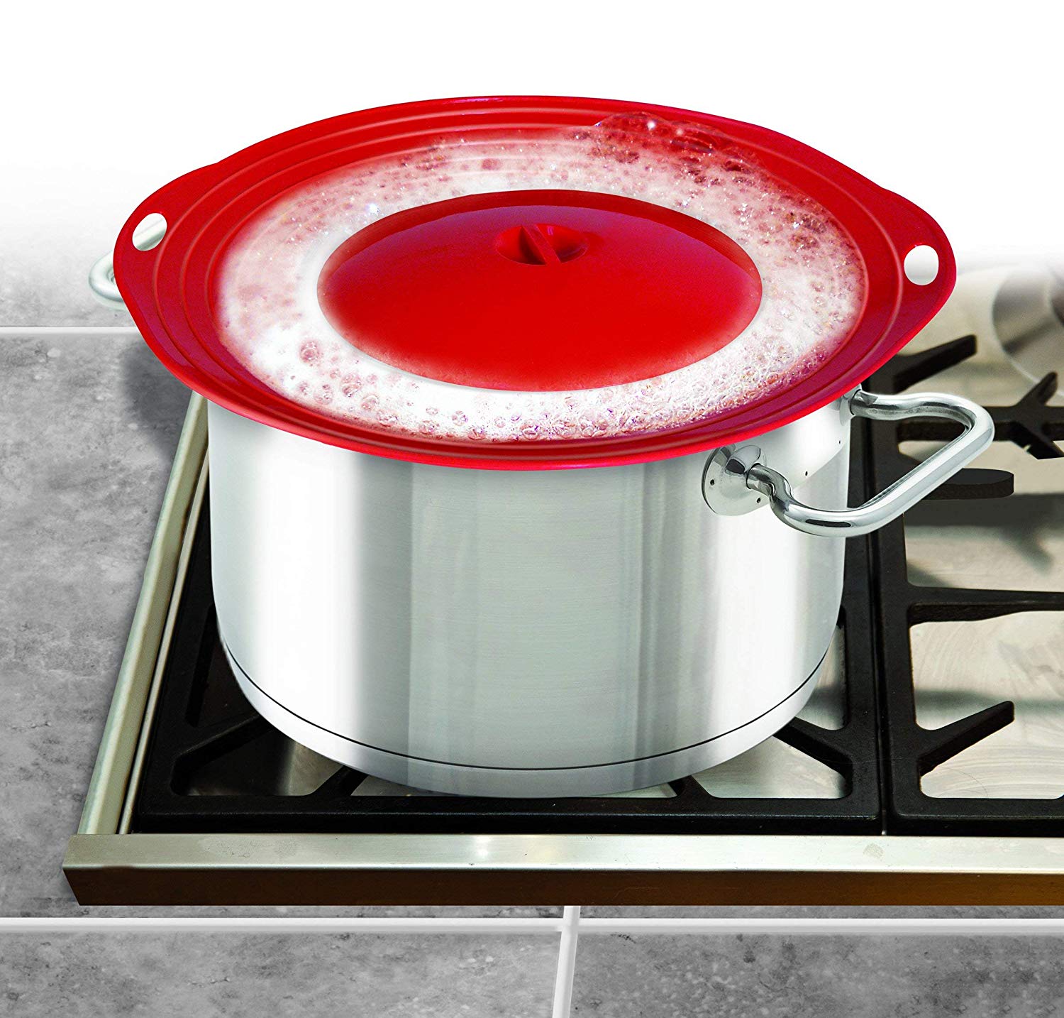 Boil Over Safeguard - Stovetop or Microwave Spill Stopper