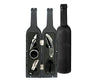 5 Piece Wine Bottle Tool Set - Bottle Opener, Stopper, Drip Ring, Foil Cutter and Wine Pourer