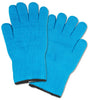 2 Pc Ultra Thick Oven Gloves - Heat Resistant Pot Holders or Safety Oven Mitts (Blue)