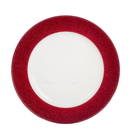 Aramco - Charger Plate white w/ Red Ring - (AI19967) - Main