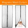 Improved Magic Screen Hands Free Magnetic Door Stronger Magnet & Heavy Duty Mesh
