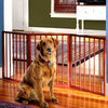 Adjustable Extra Wide Pet Gate – 54” Freestanding Dog Gate - Pet Fence