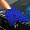 2 Pack Microfiber Car Wash Glove Knobby - Jumbo Car Washing Mitt Gloves