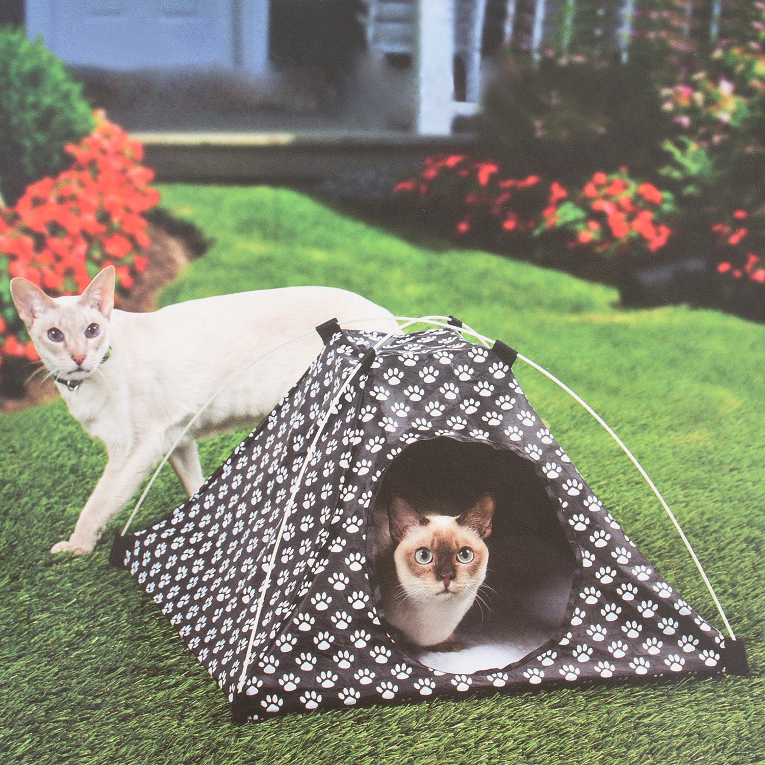 Portable Cat Pet Tent - Small Dog Puppy Playpen For Outdoor / Indoor