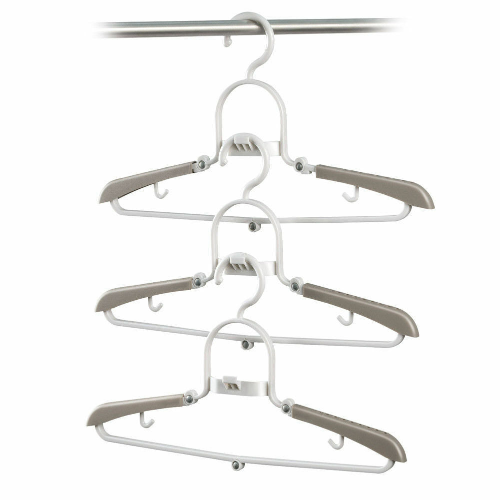 3 Pack Space Saver Hanger - Multi Function Shirts Hangers