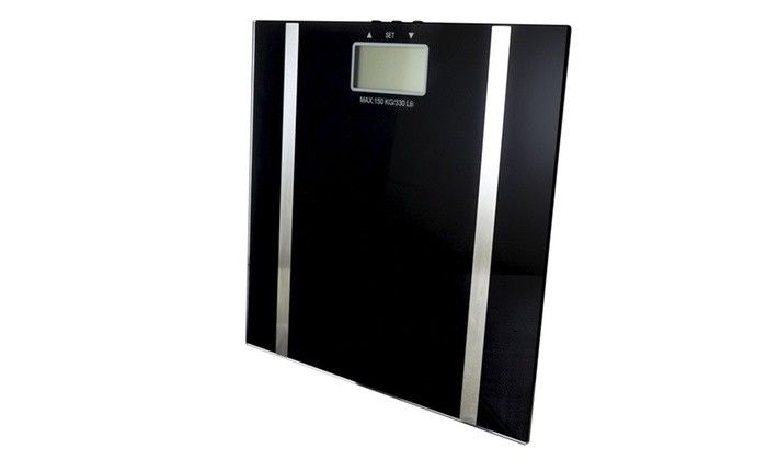 Digital Personal Body Weight Glass Scale Body Water Fat Scale W/ 10 User Memory