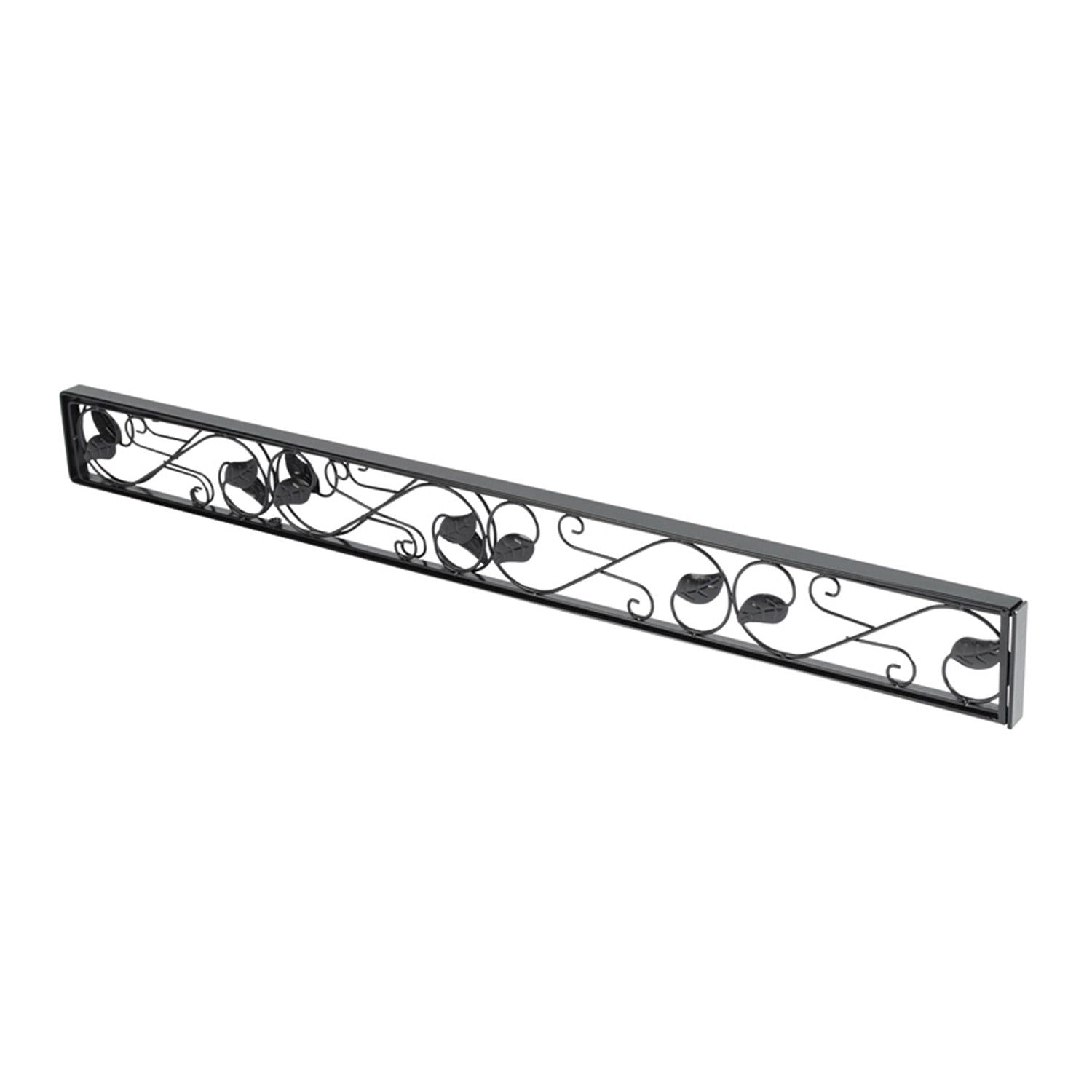 Adjustable Sliding Door Lock Bar - Durable Iron Glass Door Lock Bar