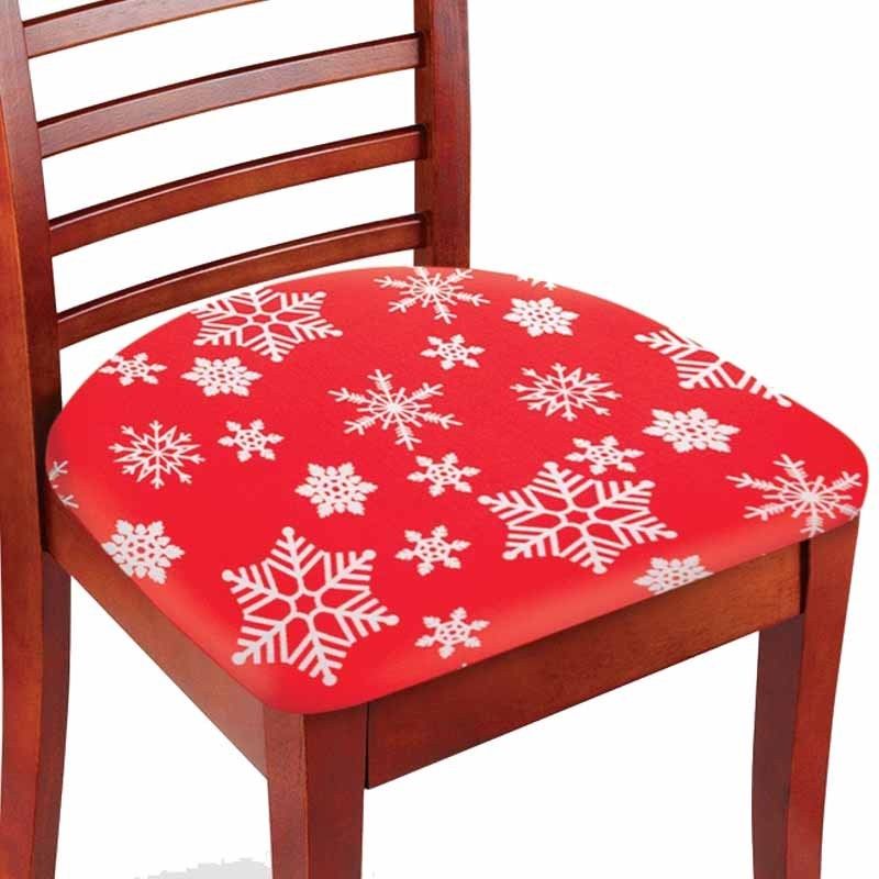 Stretchable Seat Covers Cover Protector Dining Chair Replacement Set Of 2 Snow