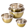 Stainless Steel Mixing Bowl Set of 4 - High Quality Stainless Steel Serving Bowl