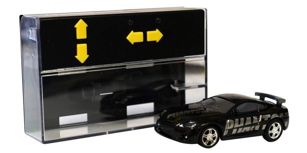 RC Pocket Racer Remote Controlled Micro Race Car Vehicle & Road As Seen On TV- 2 Pack
