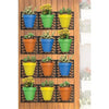 Wall Hanging Planters Set - Indoor Outdoor Customizable Wall Planter Pot Set