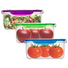 3 Pack Clip Lock Plastic Rectangle Storage Box - Airtight Large Food Containers