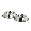 2 Pack Stainless Steel 32 Oz. Pet Bowl - Stainless Steel Dog Cat Food Bowls