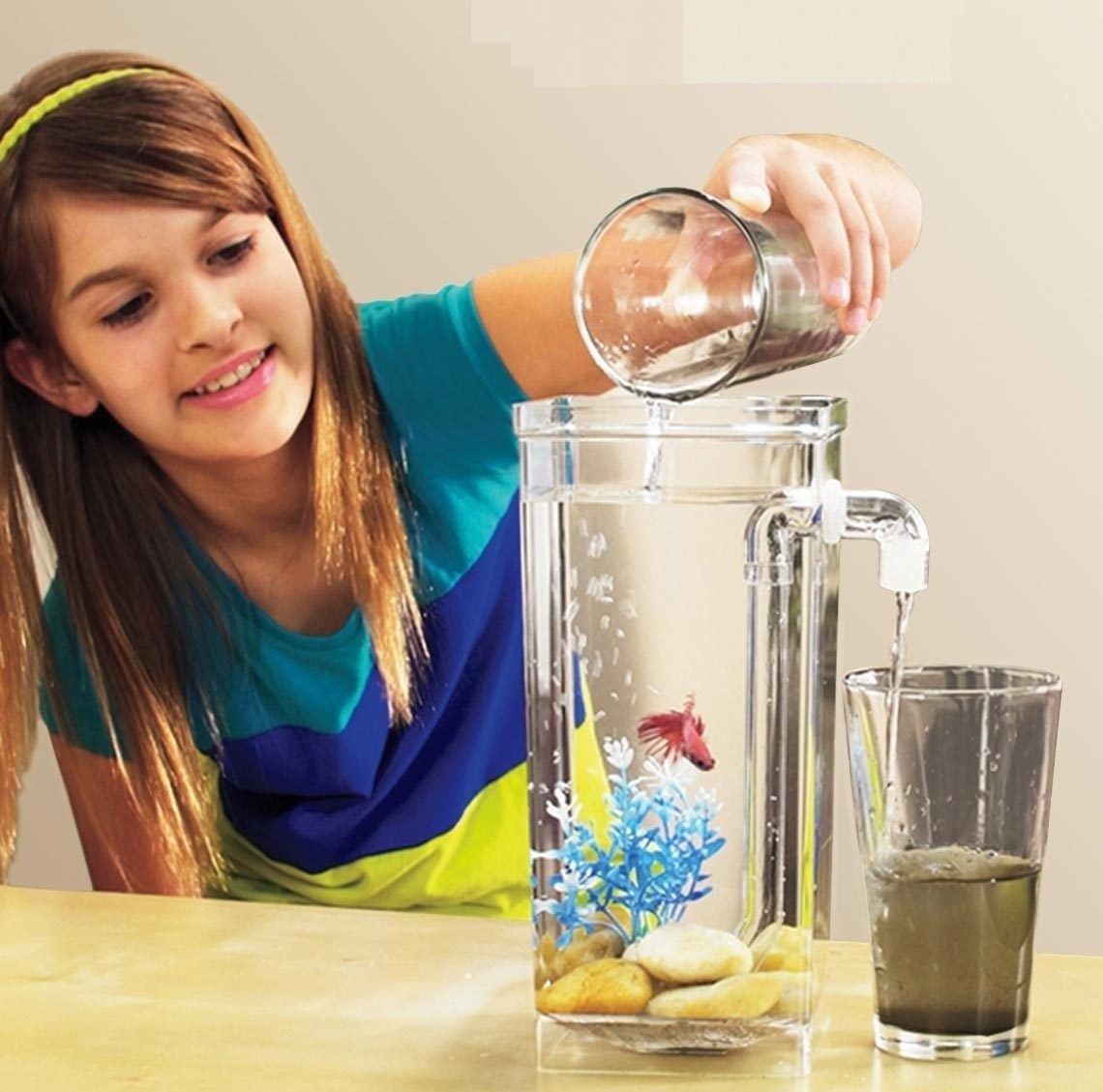 My Fun Fish Tank – Self Cleaning Betta Fish Tanks – Small Aqua