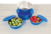 Microwave Safe Stainless Steel Mixing Serving Bowl Set - 4 Mixing Bowls With Lid
