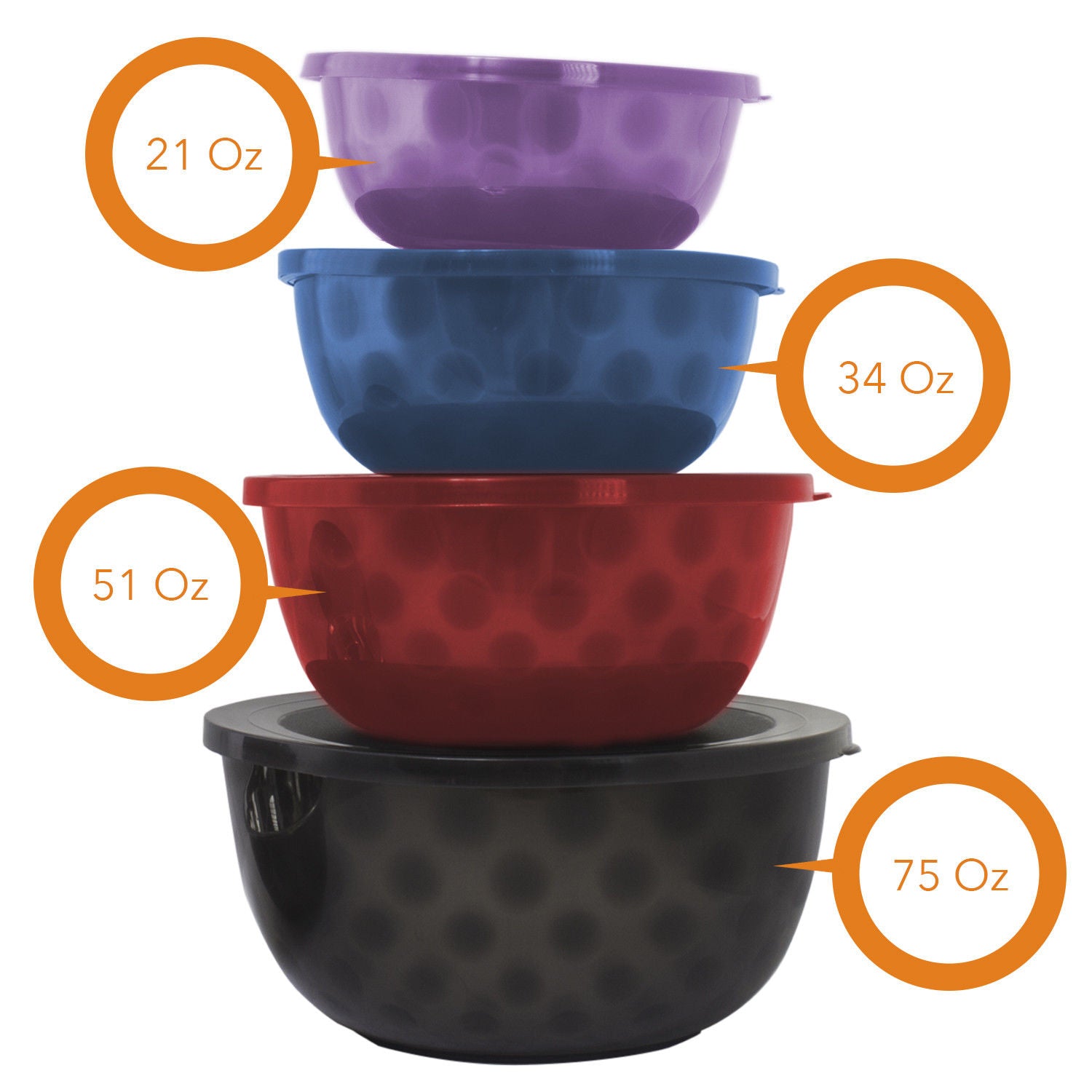 7Pcs Colorful Stainless Steel Bowls with Lids Salad Mixing Bowls