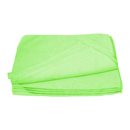 20 Pack Large Microfiber Cleaning Cloth No Scratch Car Polishing Detailing GRN