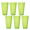 6 Pack Green Reusable Party Cups - Cute Picnic Drinkware