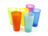 6 Pack Green Reusable Party Cups - Cute Picnic Drinkware