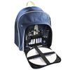 Picnic Backpack Cooler Tote with 2 Person Setting - Insulated Picnic Basket Set